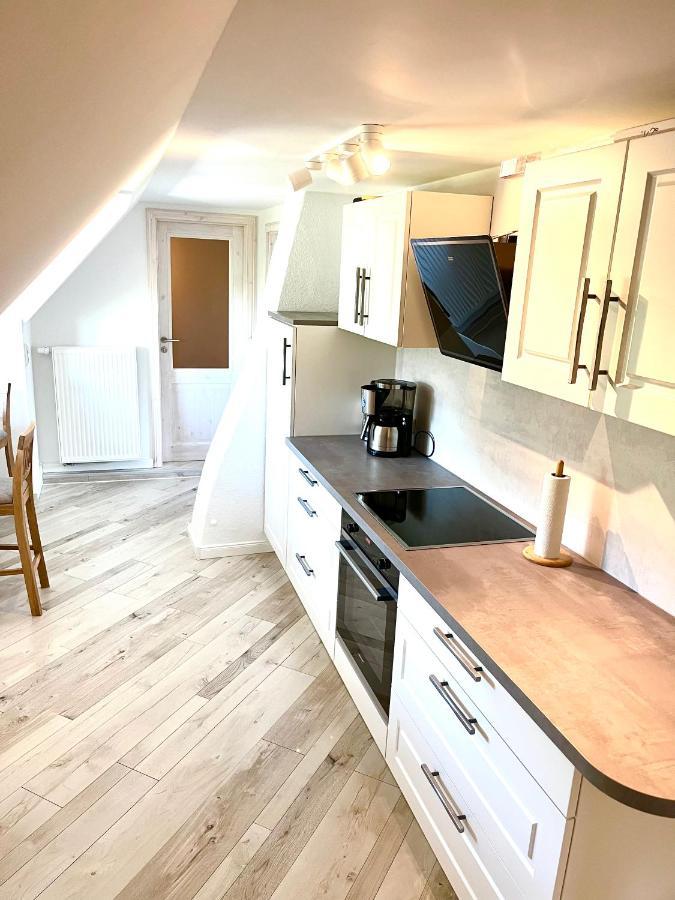 Zur Alten Boddenfischerei Ferienwohnung Heidezauber Neuendorf Heide Exterior foto